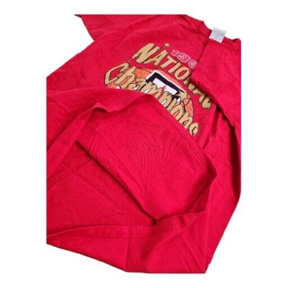 U Of Arizona Basketball 1997 National Championship T Shirt Size Large Men's - Picture 7 of 12